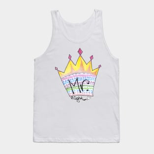 Mister right boyfriend husband gift Tank Top